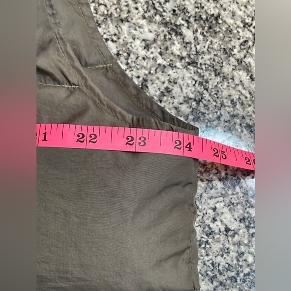 Vintage Eddie Bauer Gray Green Premium Quality Goose Down Vest retro 80’s 90’s - Picture 14 of 16